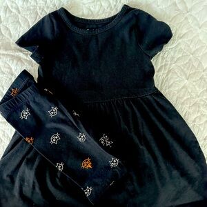 Cat & Jack Dress and Leggings 🐈‍⬛